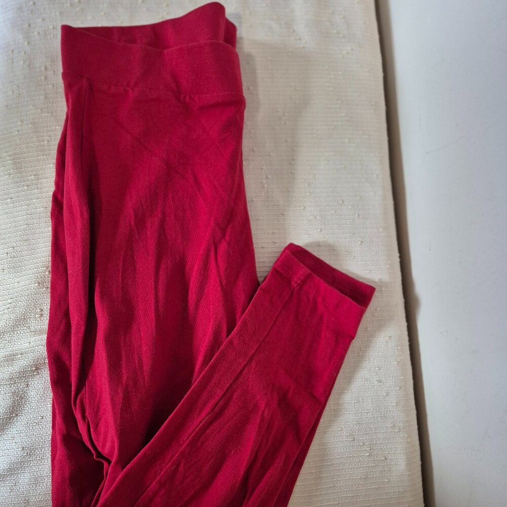 3/$25 Red Leggings - Picture 1 of 4